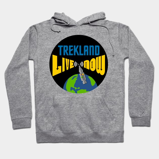 Trekland Live Now Large Logo Hoodie by Trekland Shop